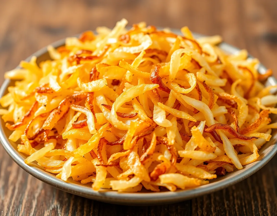 Dehydrated onion flakes